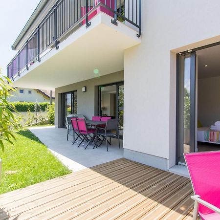 L'Appartement Jardin Avec Vue Montagnes Sévrier Exterior photo
