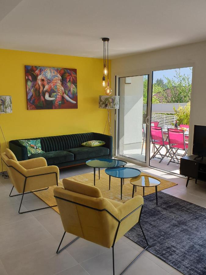 L'Appartement Jardin Avec Vue Montagnes Sévrier Exterior photo